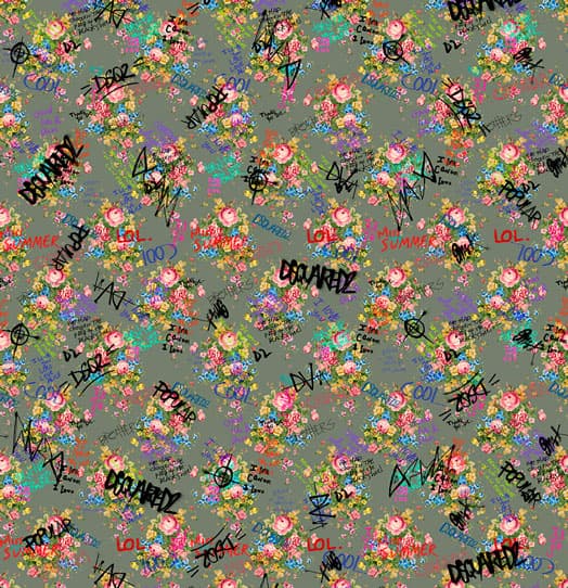 VANDALIZED GRANNY’S FLOWERS by DSQUARED2