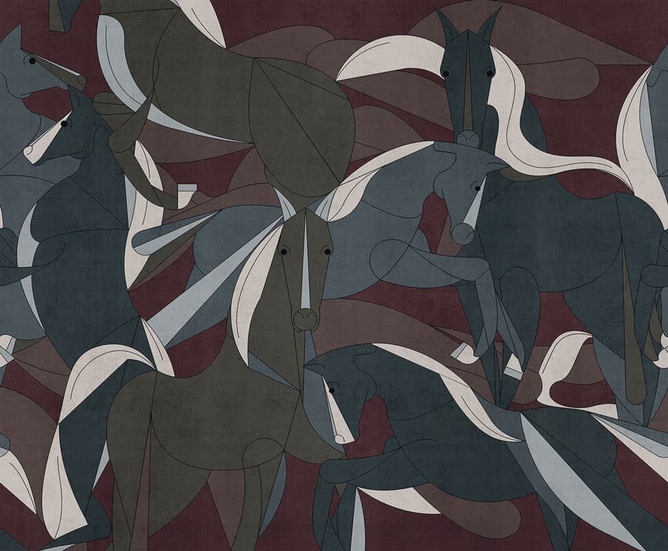 Murgese Horses by Jon Iubler