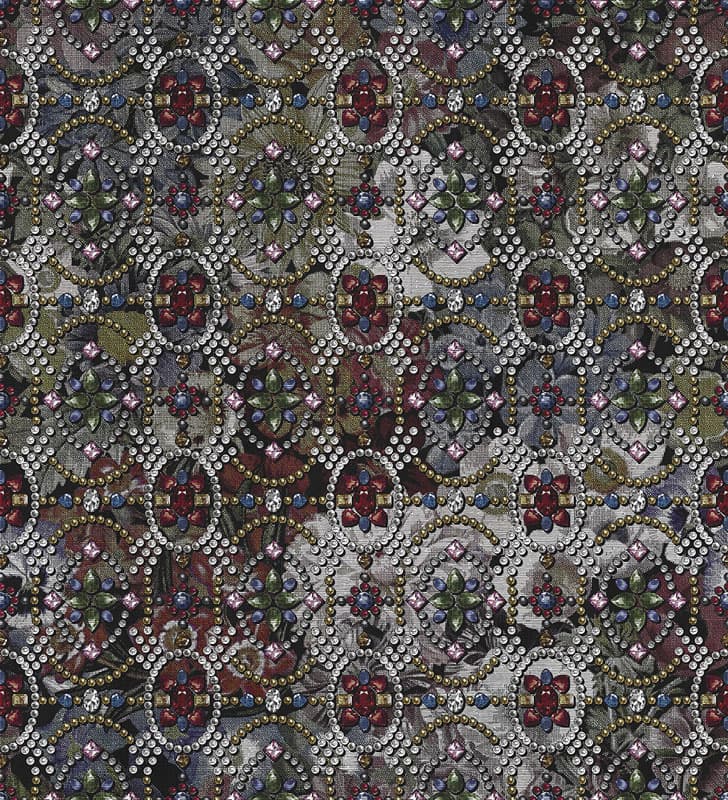 Flowers & Diamonds by Unknown