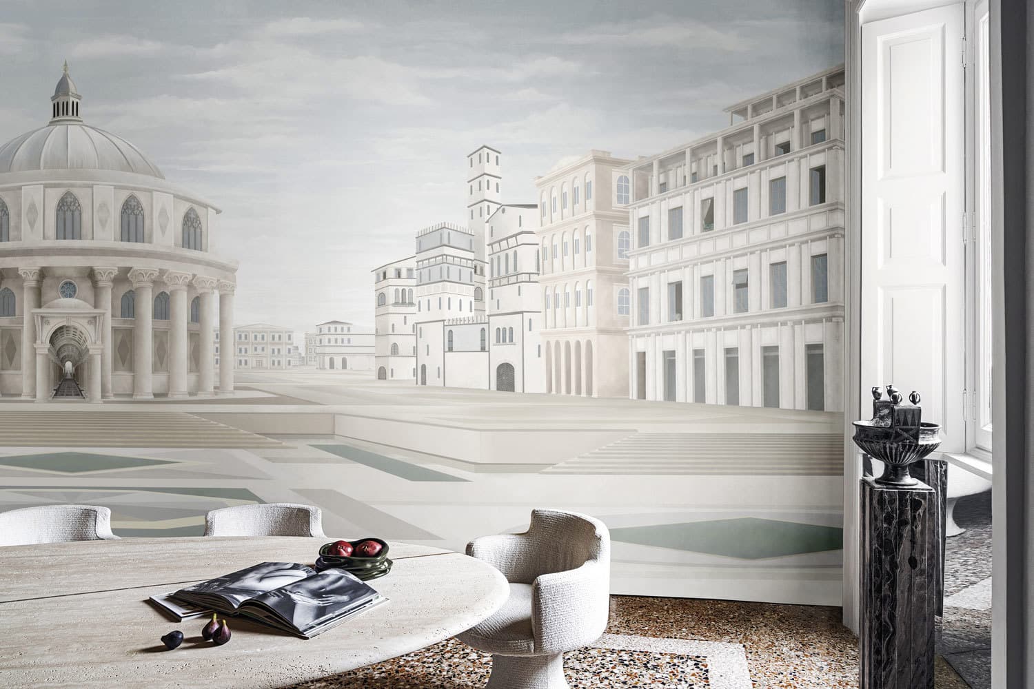 L'Utopie Moderne by Tale Books, in a room