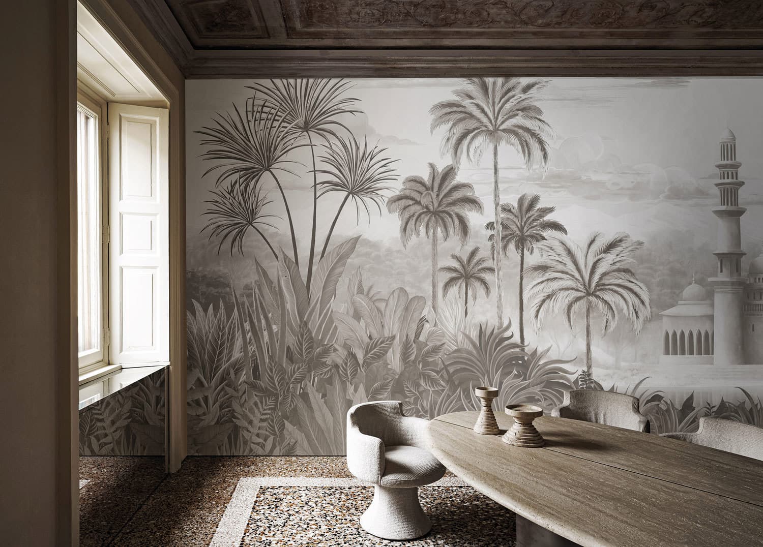 Les Rêves Orientaux wallpaper, room scene 3