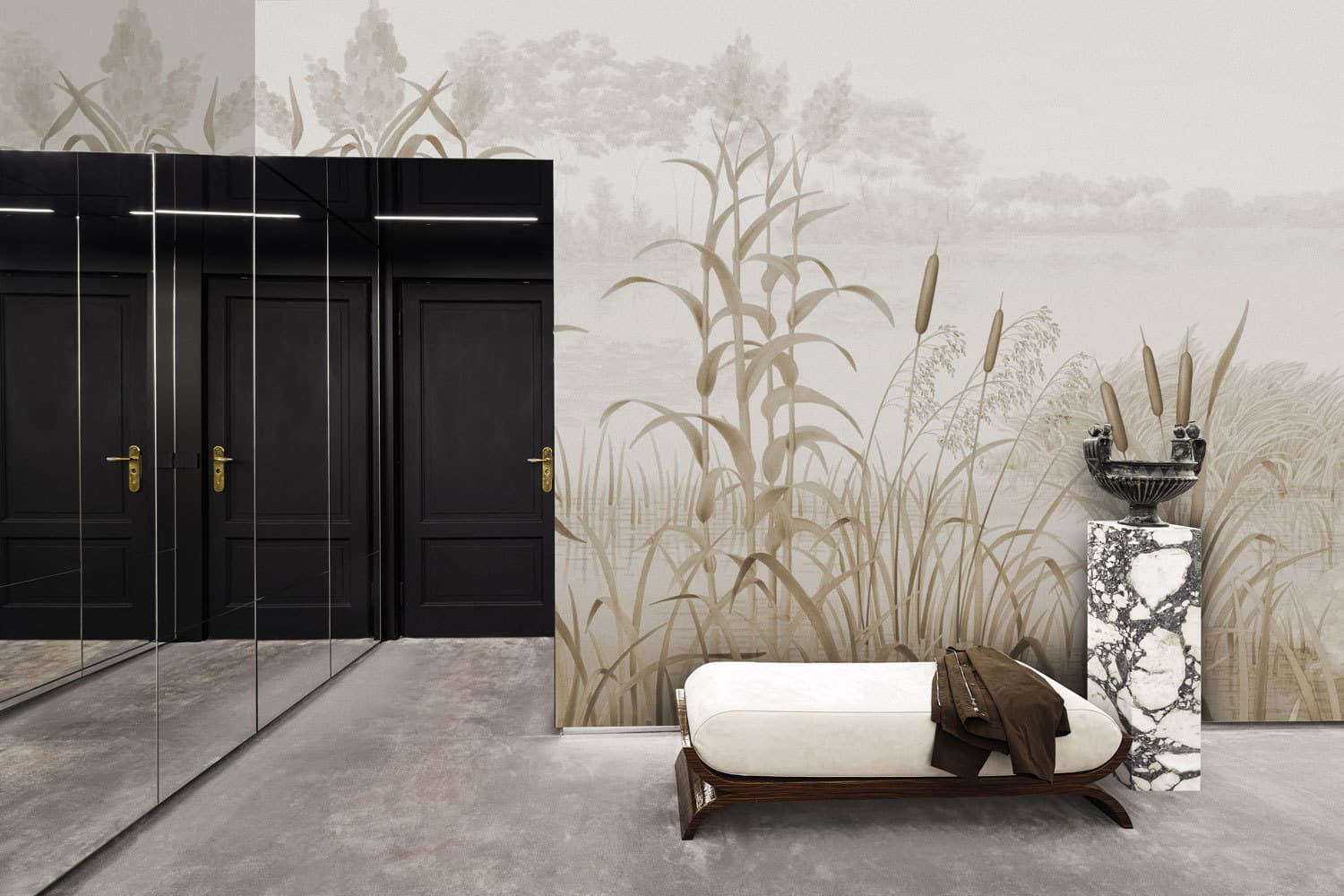 La Sérénissime wallpaper, room scene 3