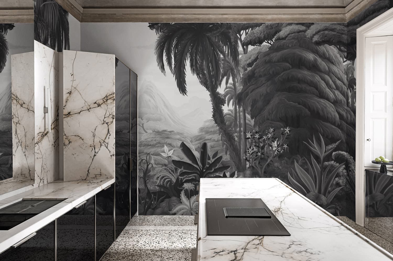 Le Jardin Éternel wallpaper, room scene 2