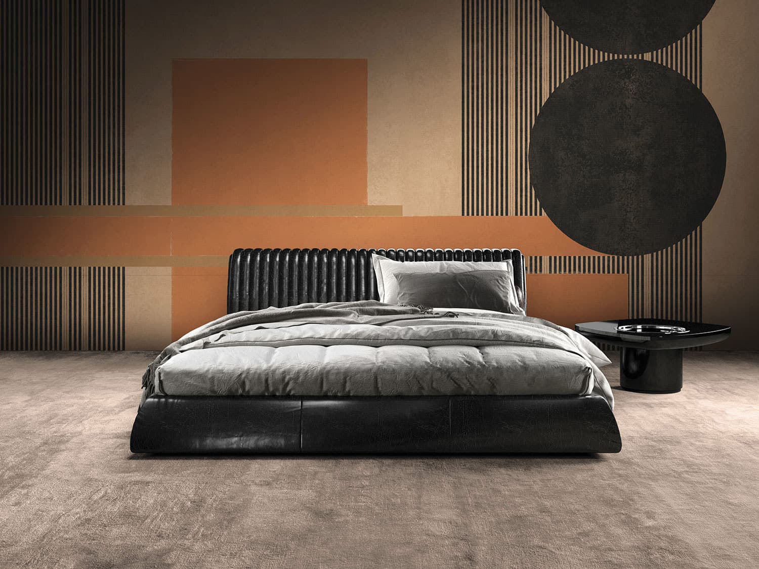 THE WIDTH OF A CIRCLE by Gio Pagani, in a room