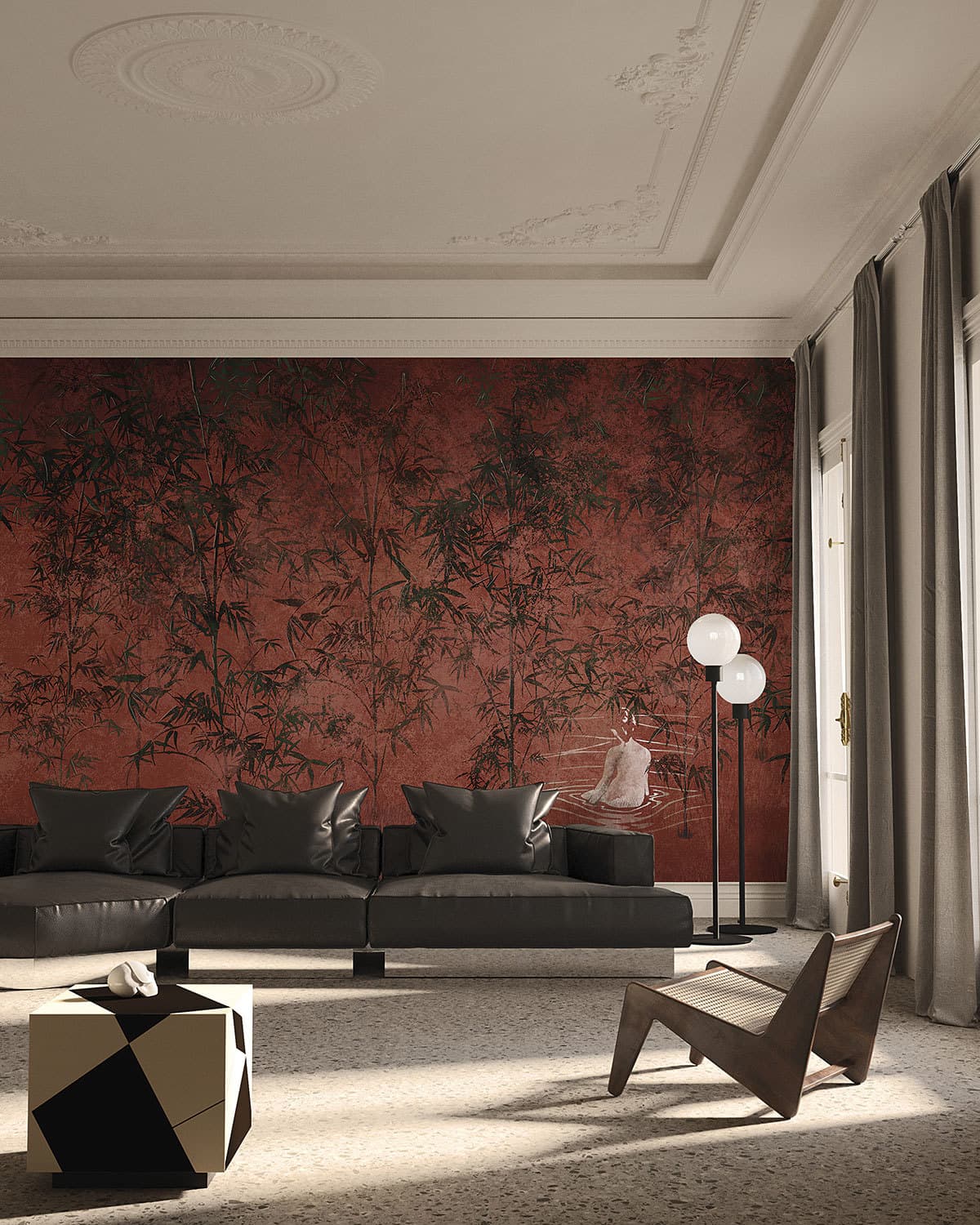 DANCE LITTLE SISTER by Gio Pagani, in a room