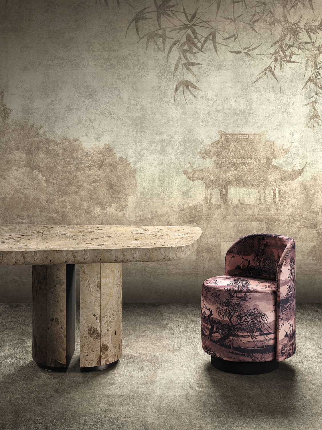 TIME WAITS FOR NO ONE by Gio Pagani, in a room