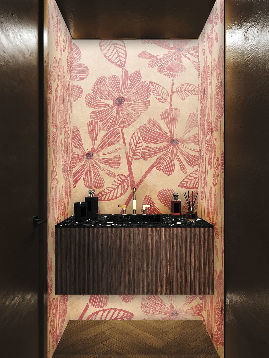 LET THE BE MORE LIGHT by Gio Pagani, in a room