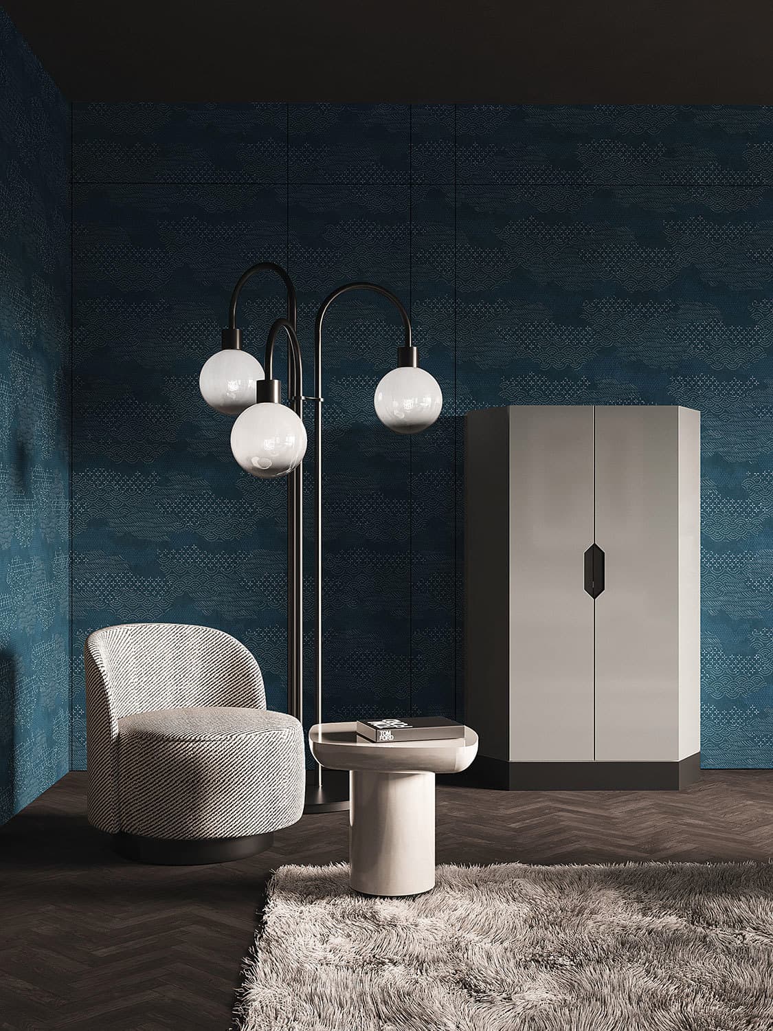 WIND UP by Gio Pagani, in a room