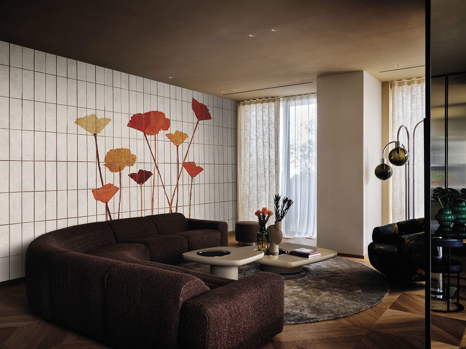 IN THE MORNING wallpaper, room scene 1