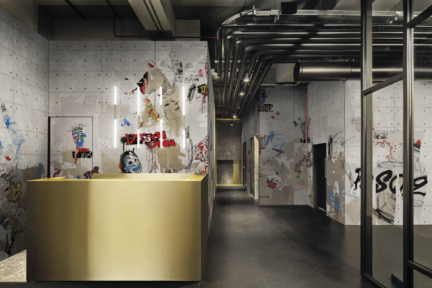 POP ART by DSQUARED2, in a room