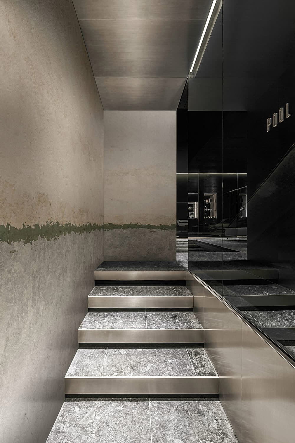 CEMENT HORIZON in a room