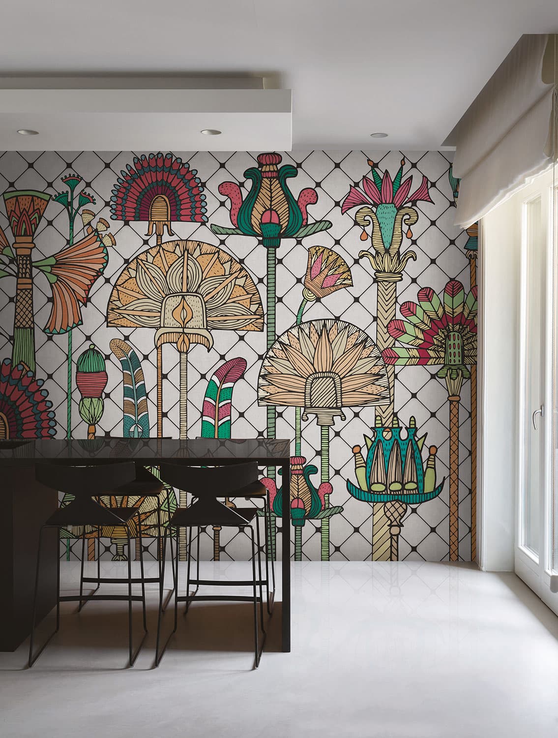 Flabelli by Elena Salmistraro, in a room