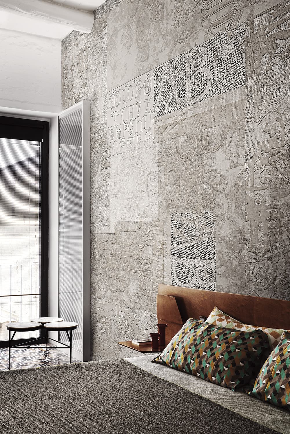 Multifabric by LondonArt, in a room