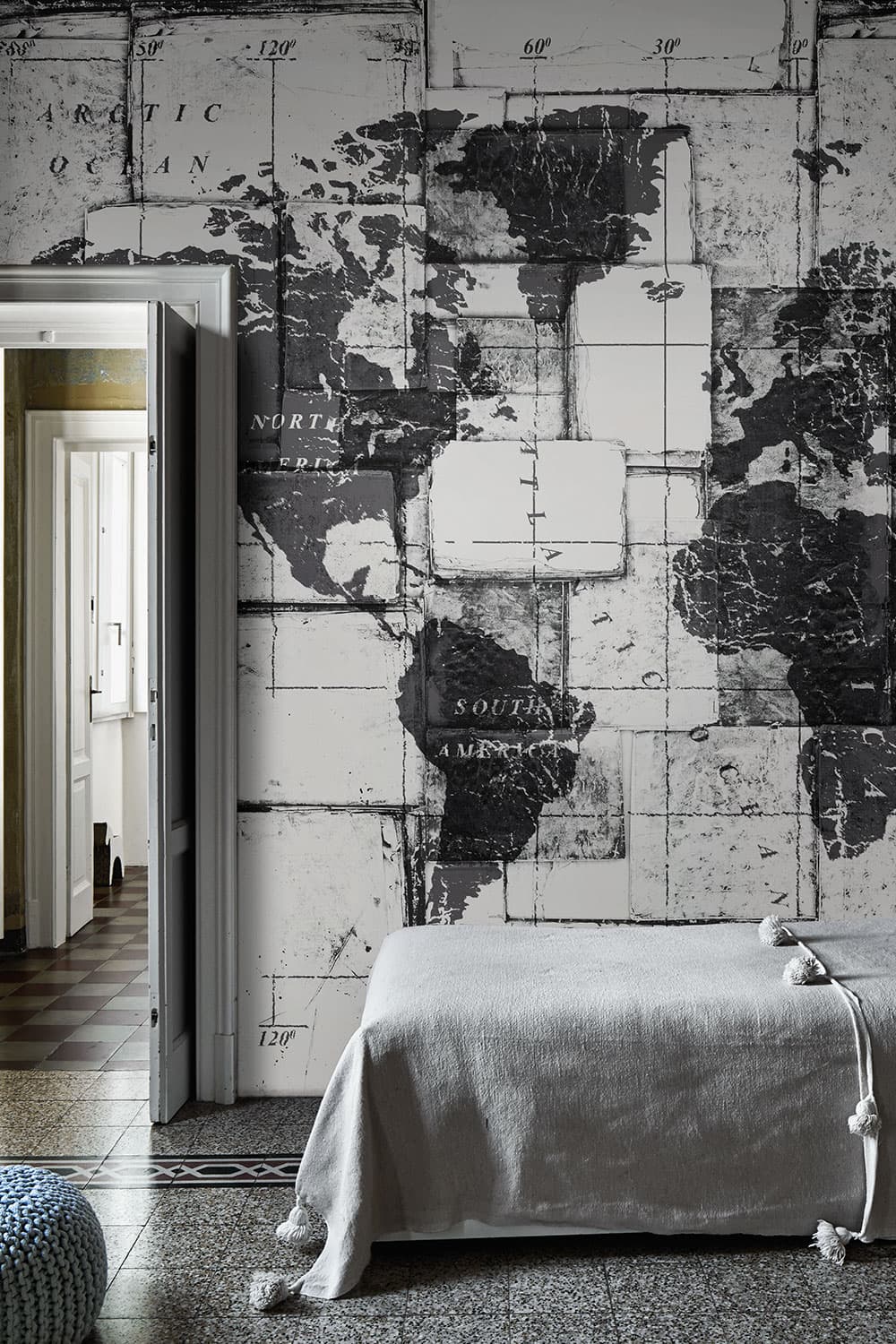 Ancient Monde by LondonArt, in a room