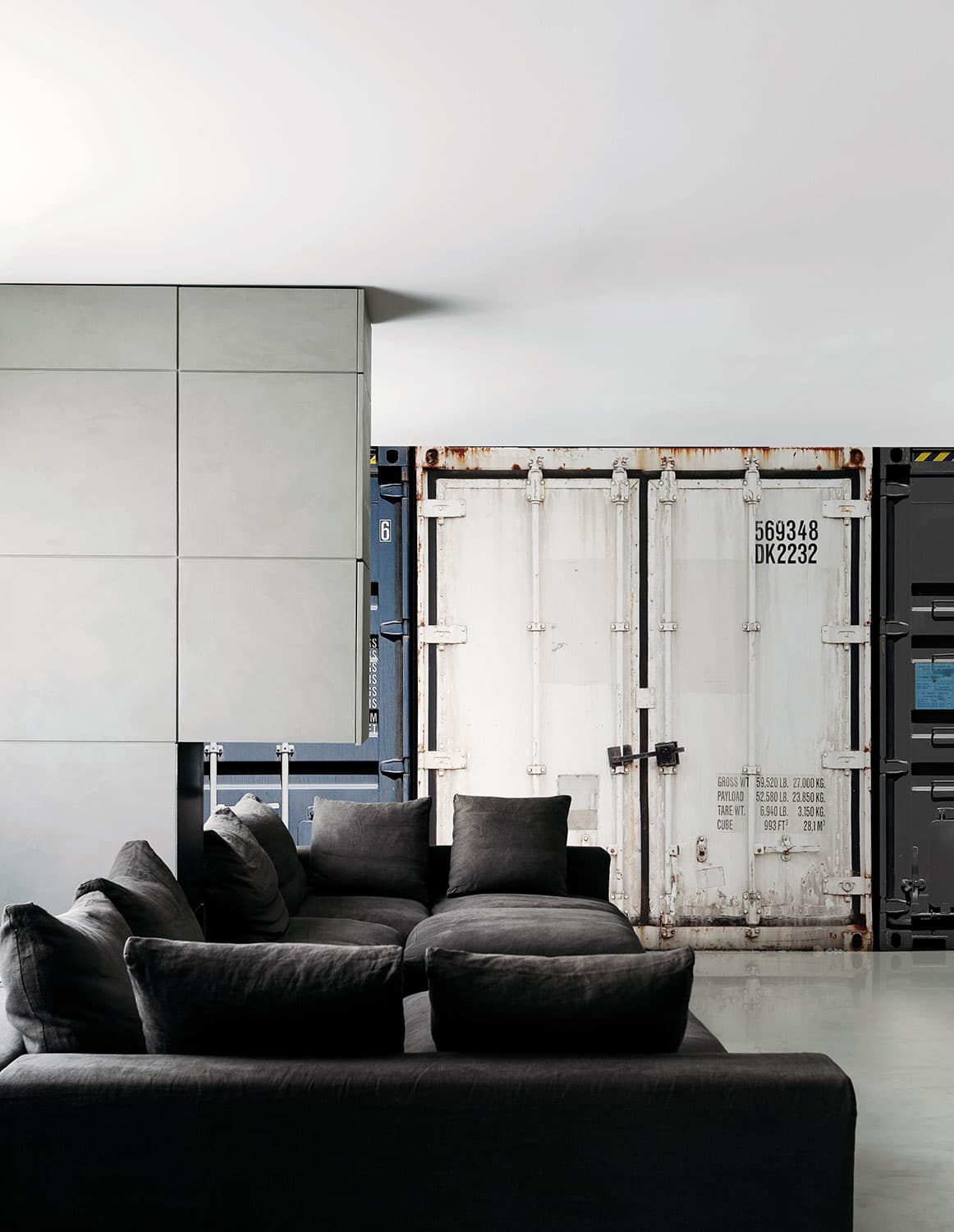 Container by LondonArt, in a room