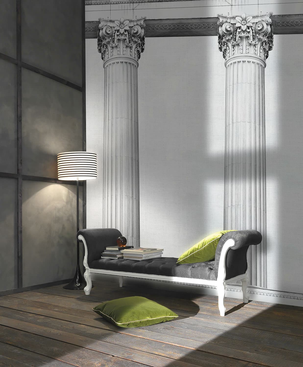 S.P.Q.R. by LondonArt, in a room