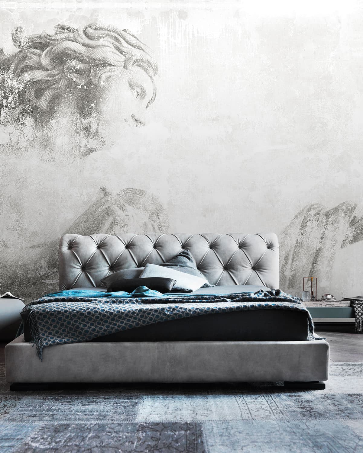 White Angel by LondonArt, in a room