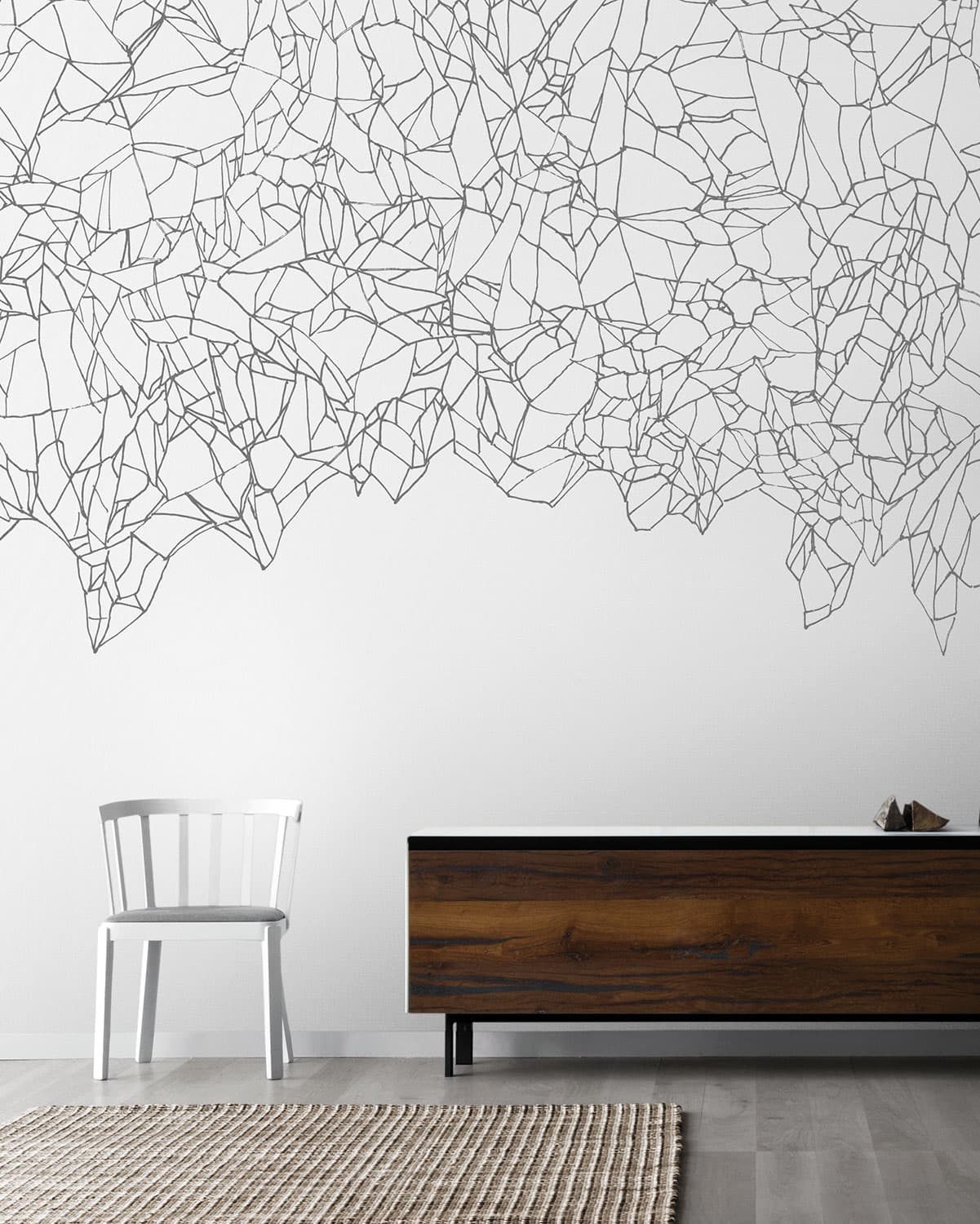 Heisemberg by LondonArt, in a room