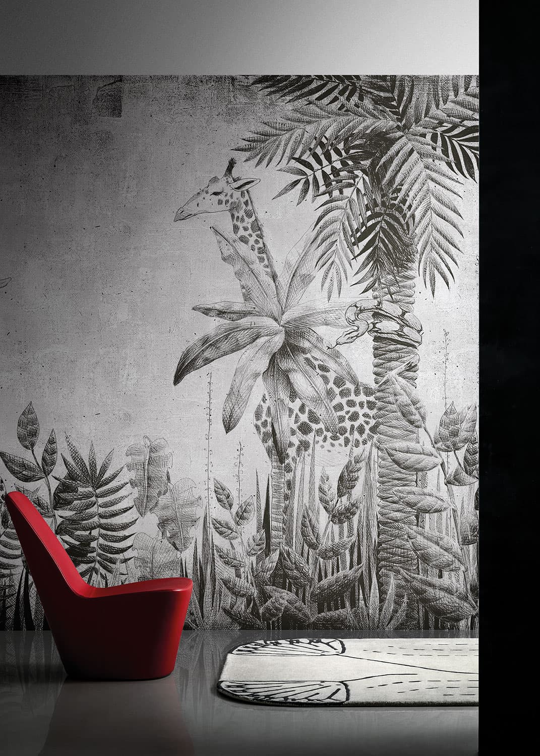 The Leopard by Valeria Zaltron, in a room