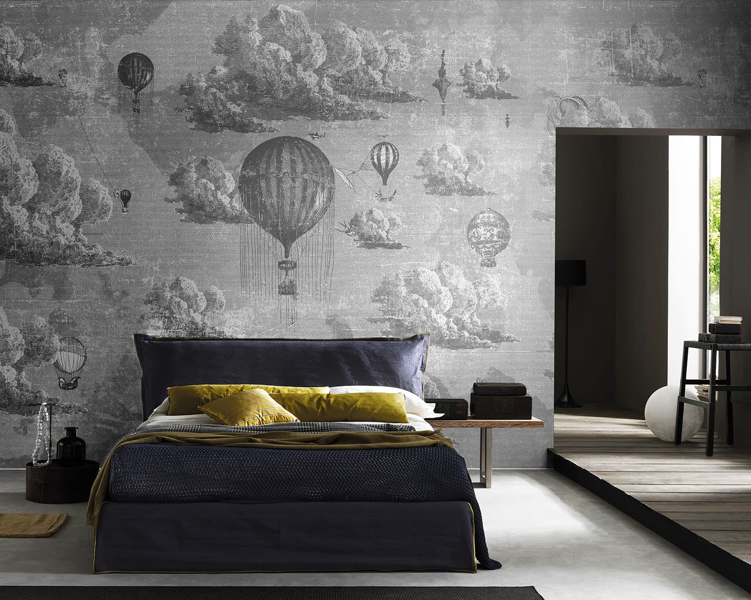 Beyond The Clouds by LondonArt, in a room