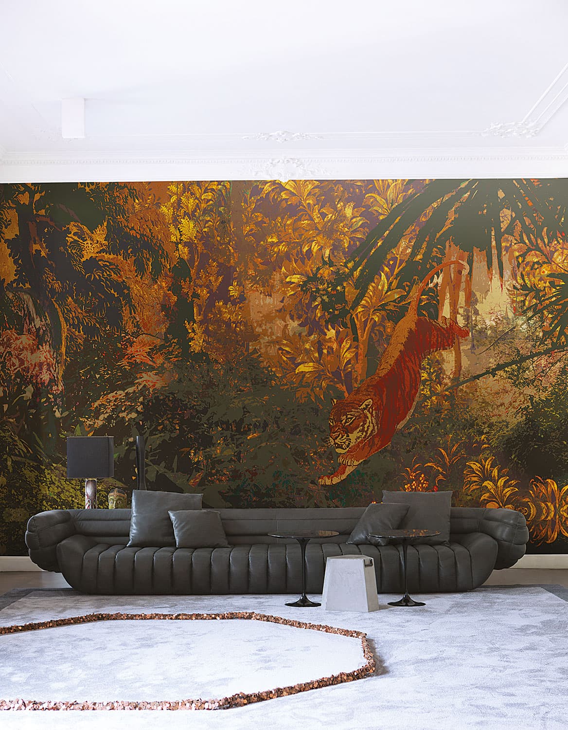 Gobelin II by LondonArt, in a room