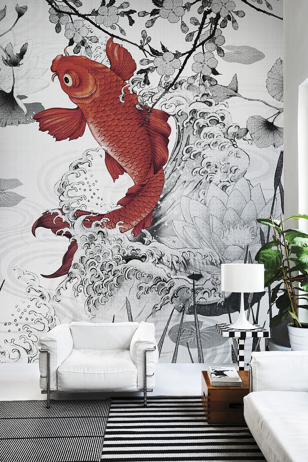 Koi by LondonArt, in a room