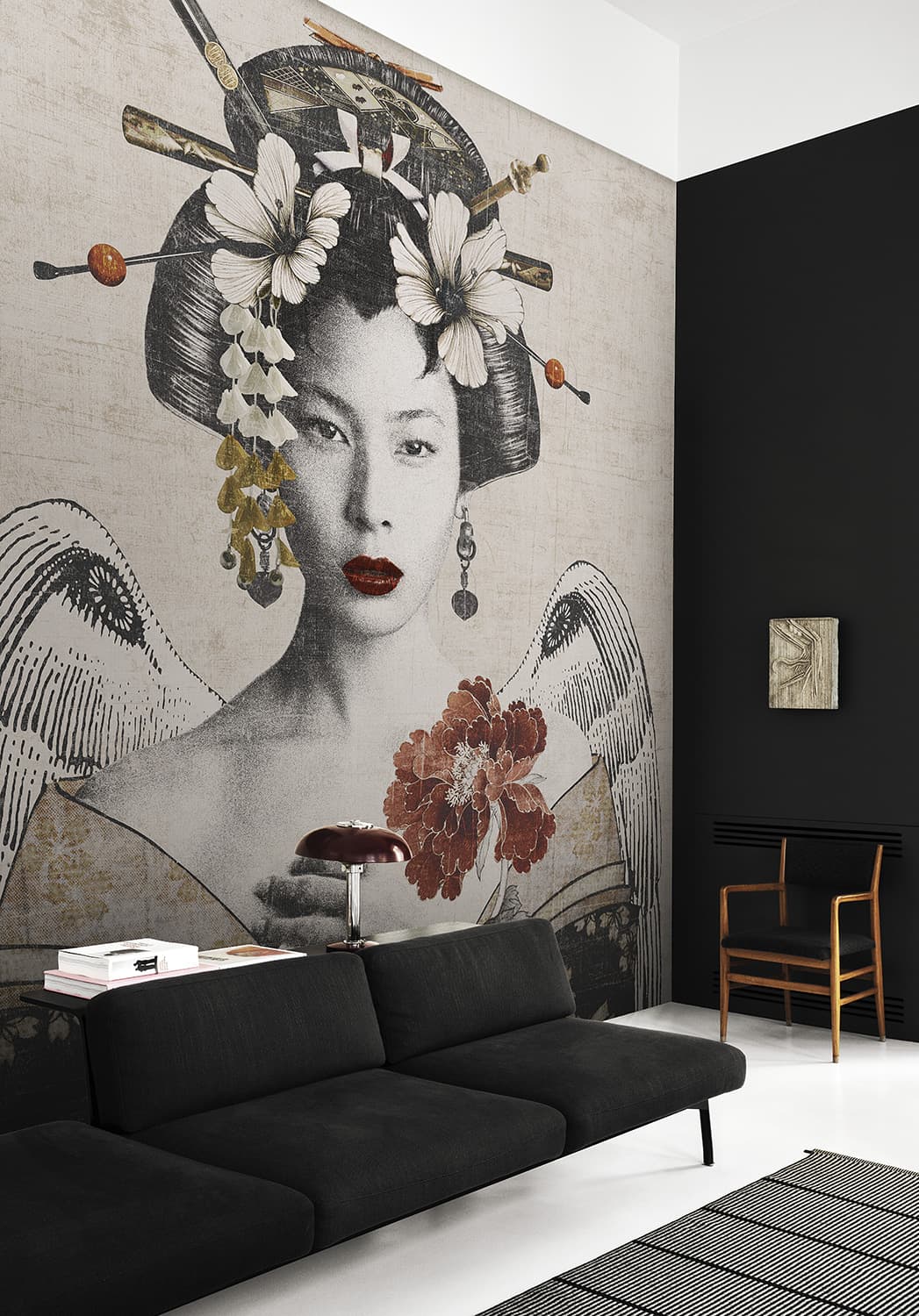 Geisha by LondonArt, in a room