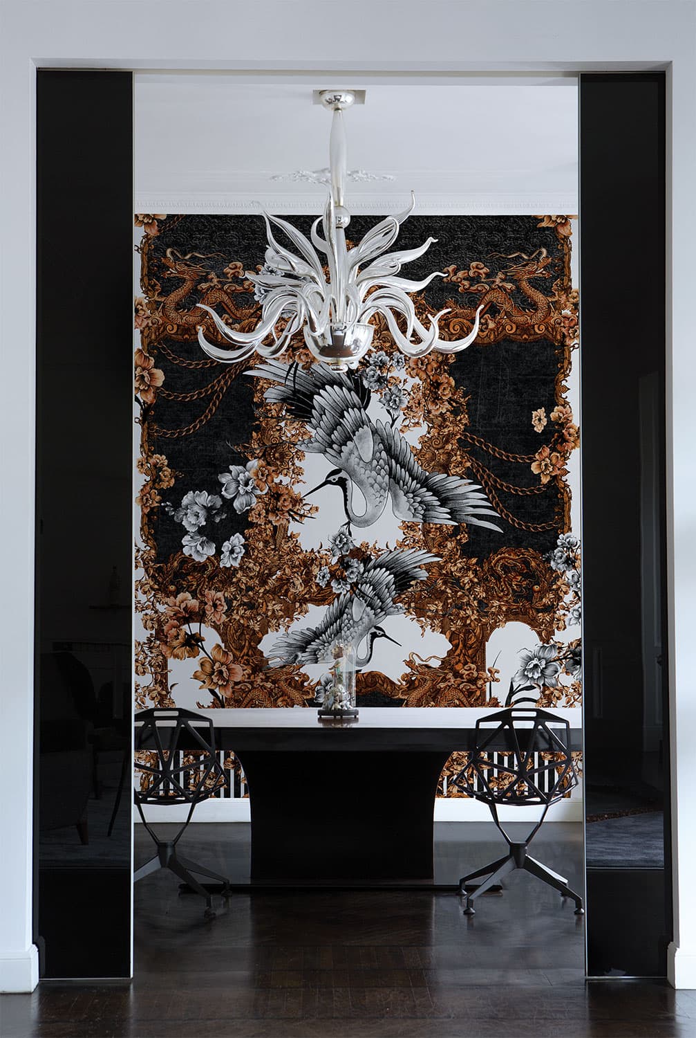 East Meets West by LondonArt, in a room