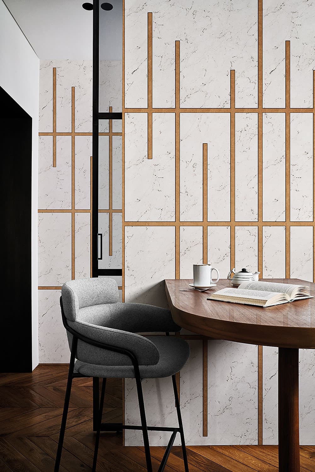 Kabe by Carlo Colombo, in a room