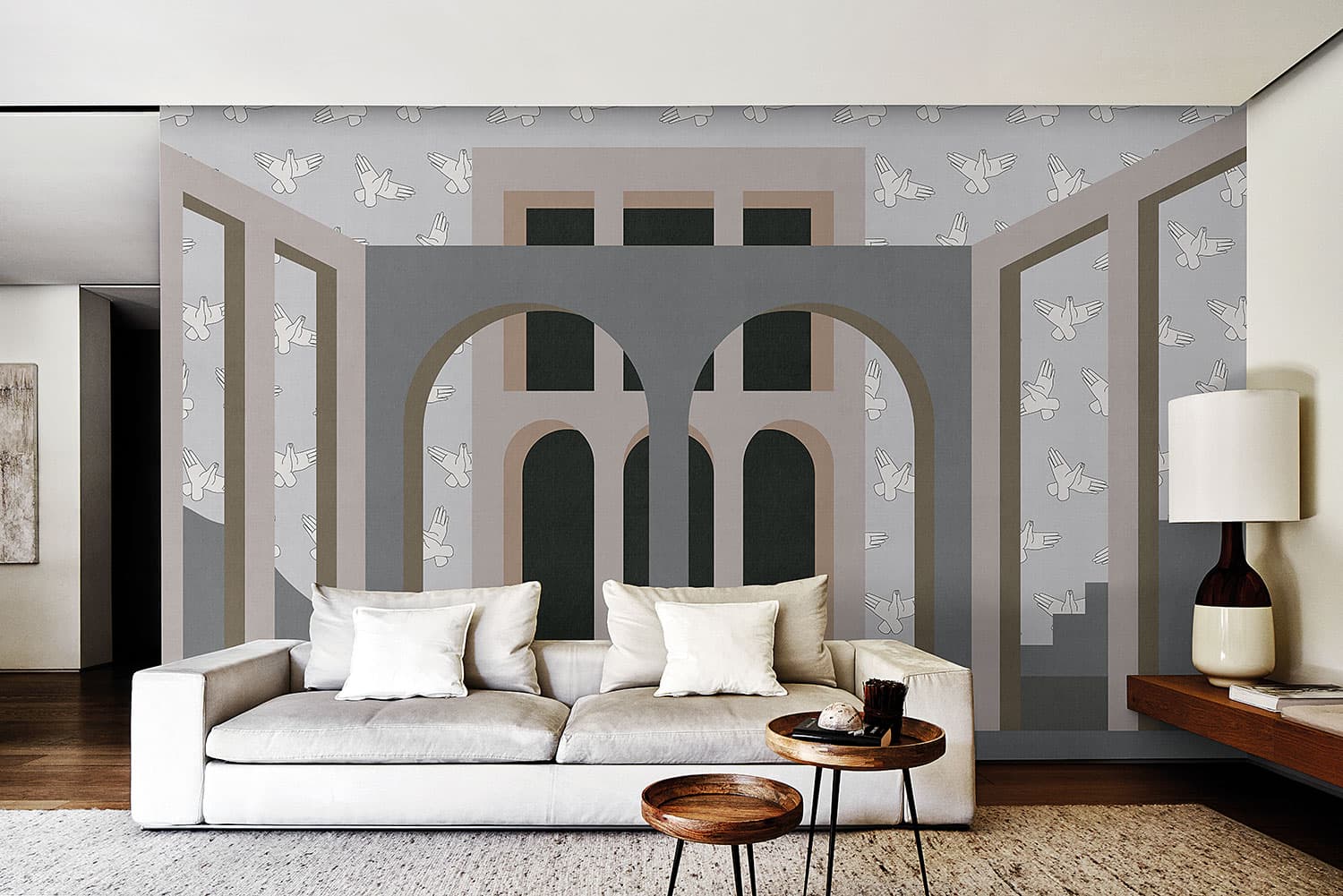 Modern Eclipse by LondonArt, in a room