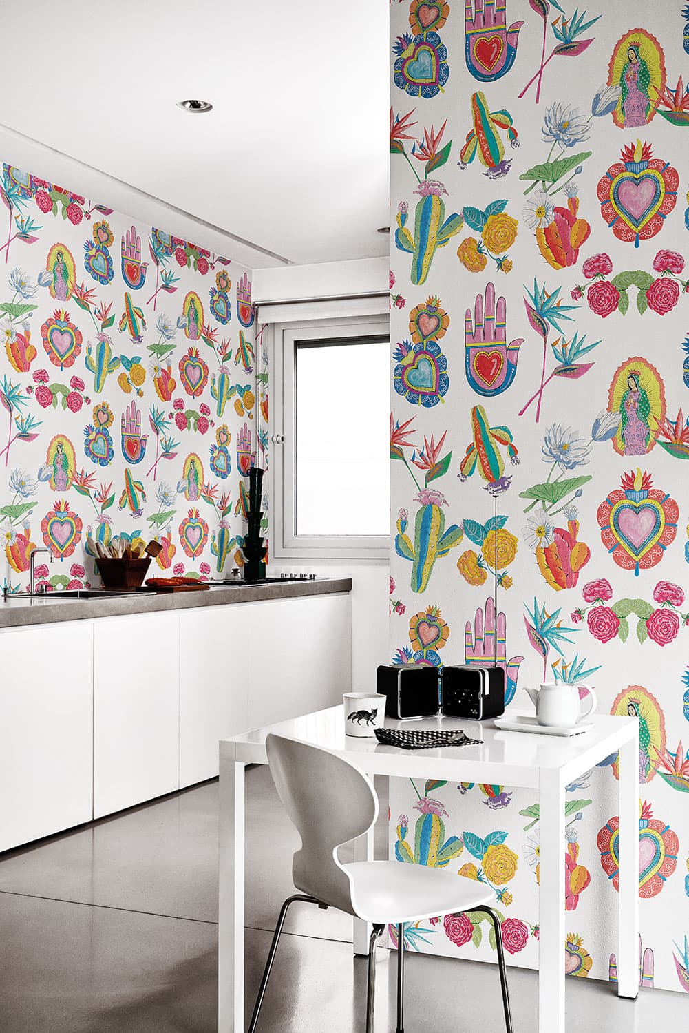 Mexican Folk by Antonio Colomboni, in a room