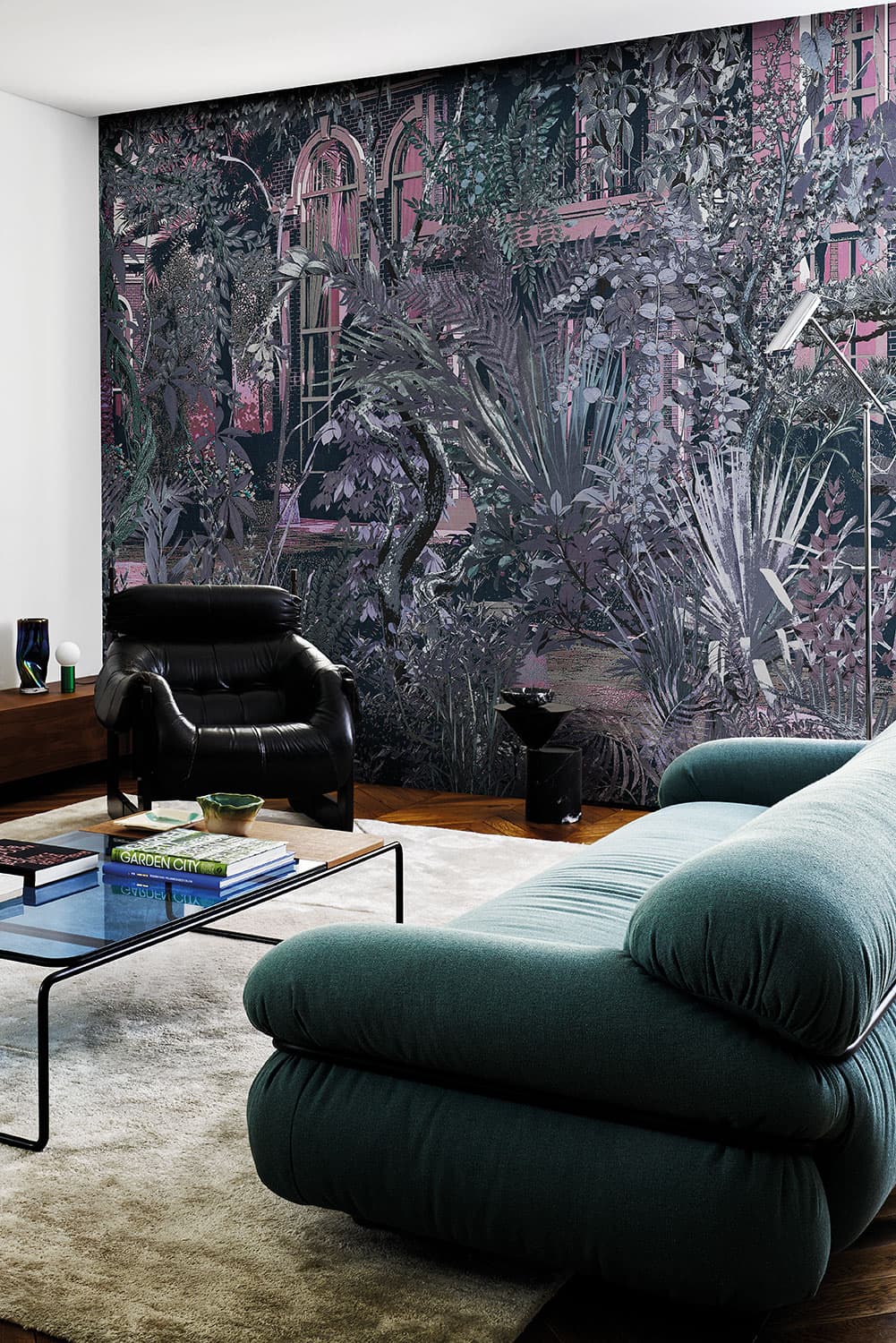 Dans Le Jardin by Jon Iubler, in a room