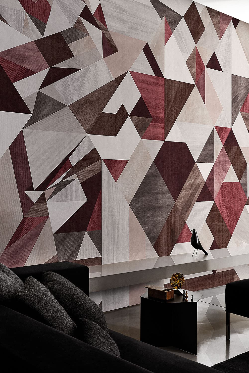 Rhombus by Francesca Besso, in a room