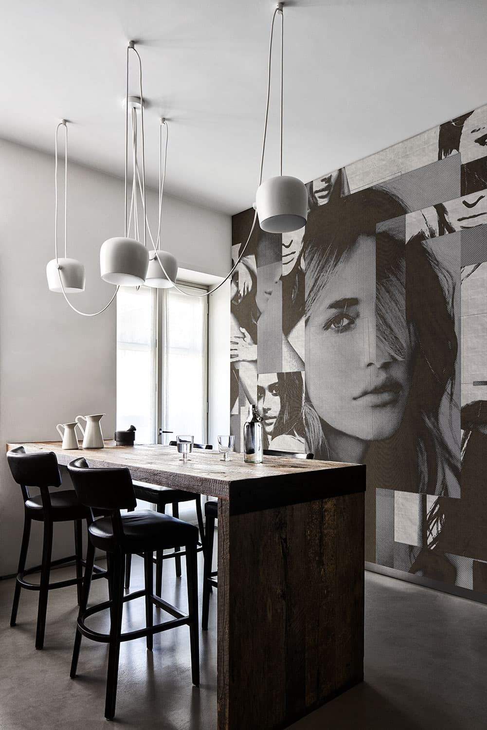 Damn, Your Eyes by Raffaele Marone, in a room