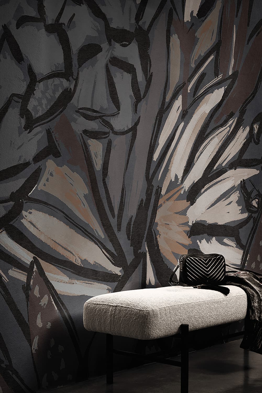 Faris by LondonArt, in a room