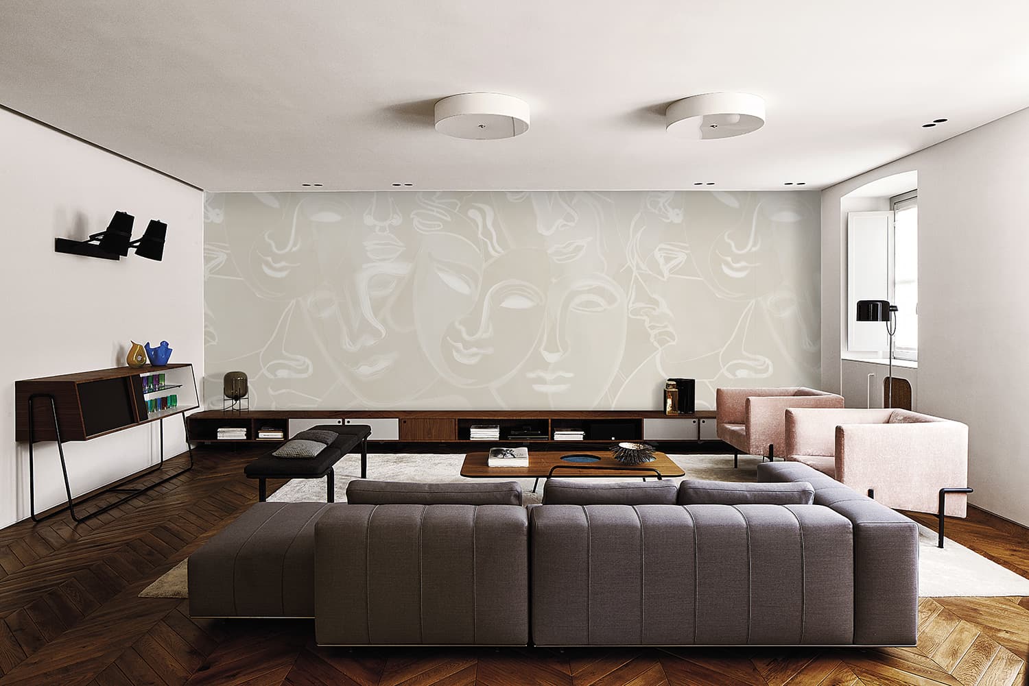 Hellnes by LondonArt, in a room