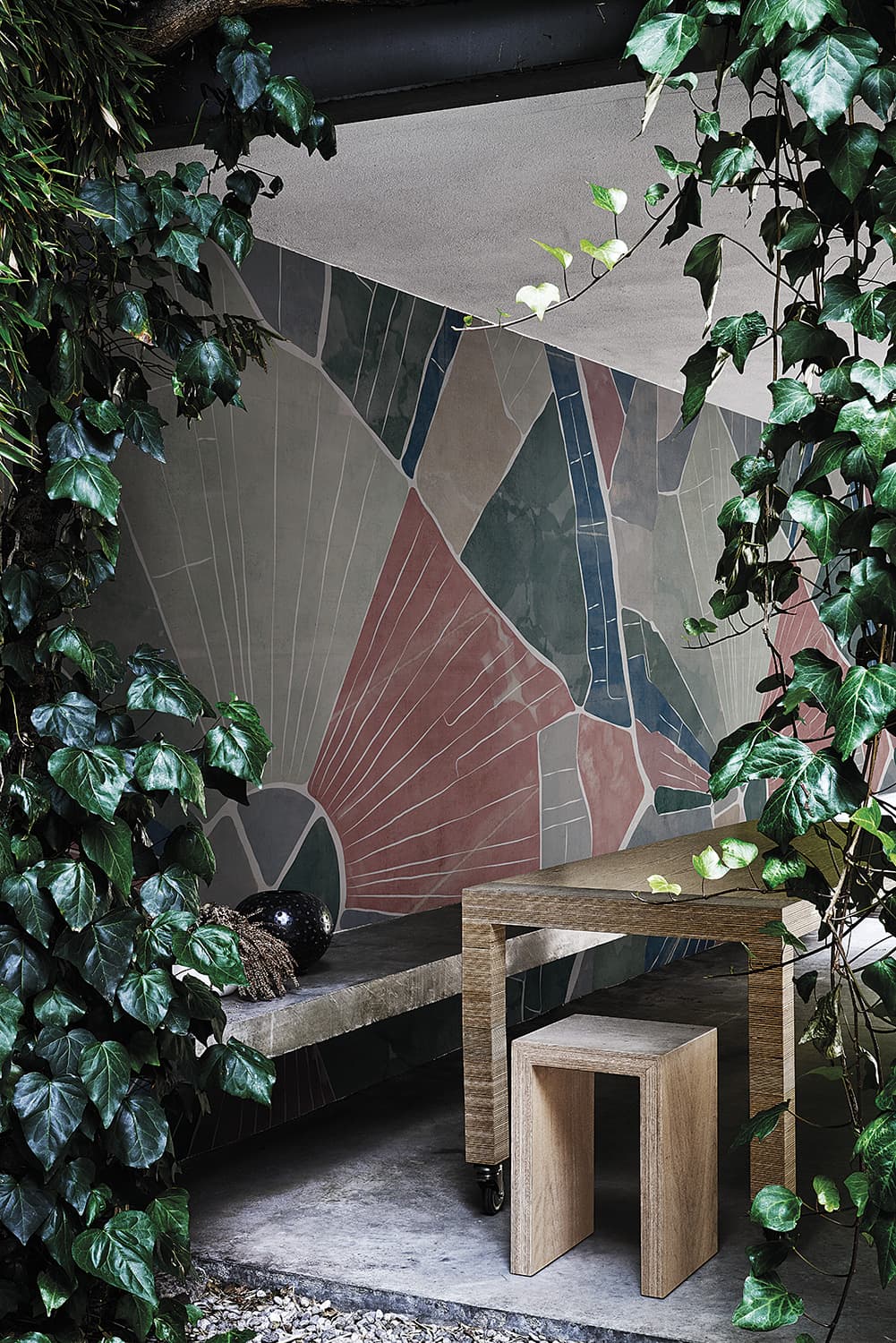 Above The Fields by LondonArt, in a room
