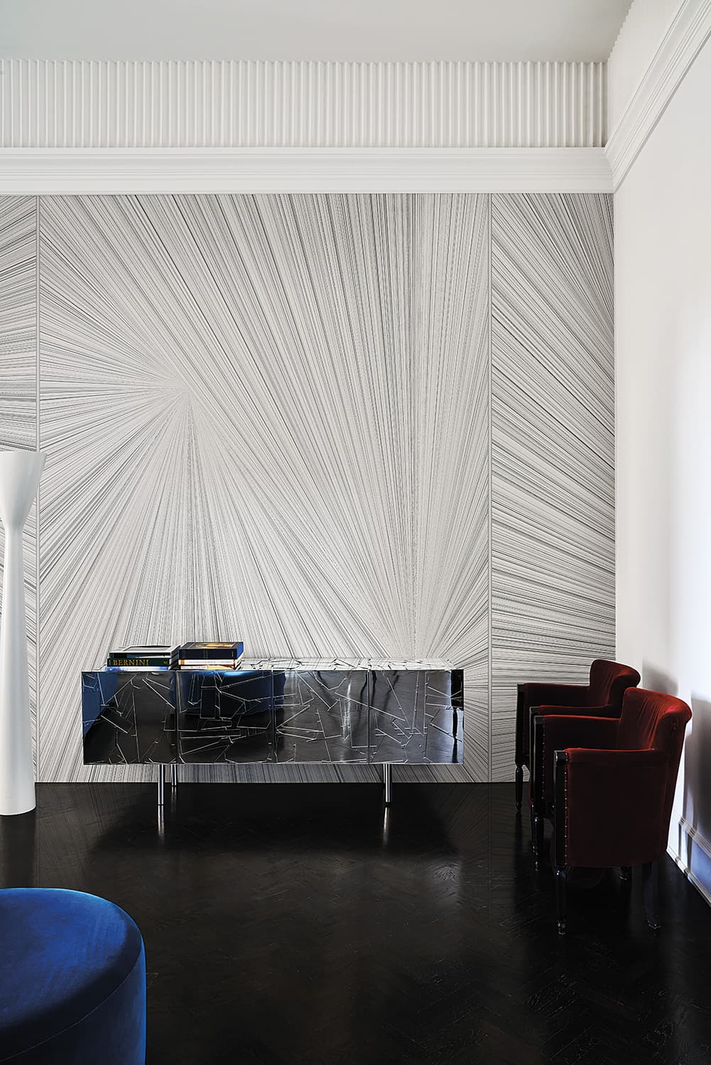 Vortex by LondonArt, in a room