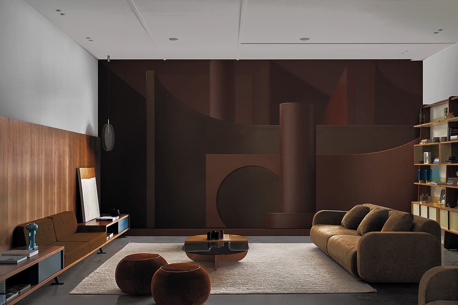 Zephir Town by LondonArt, in a room