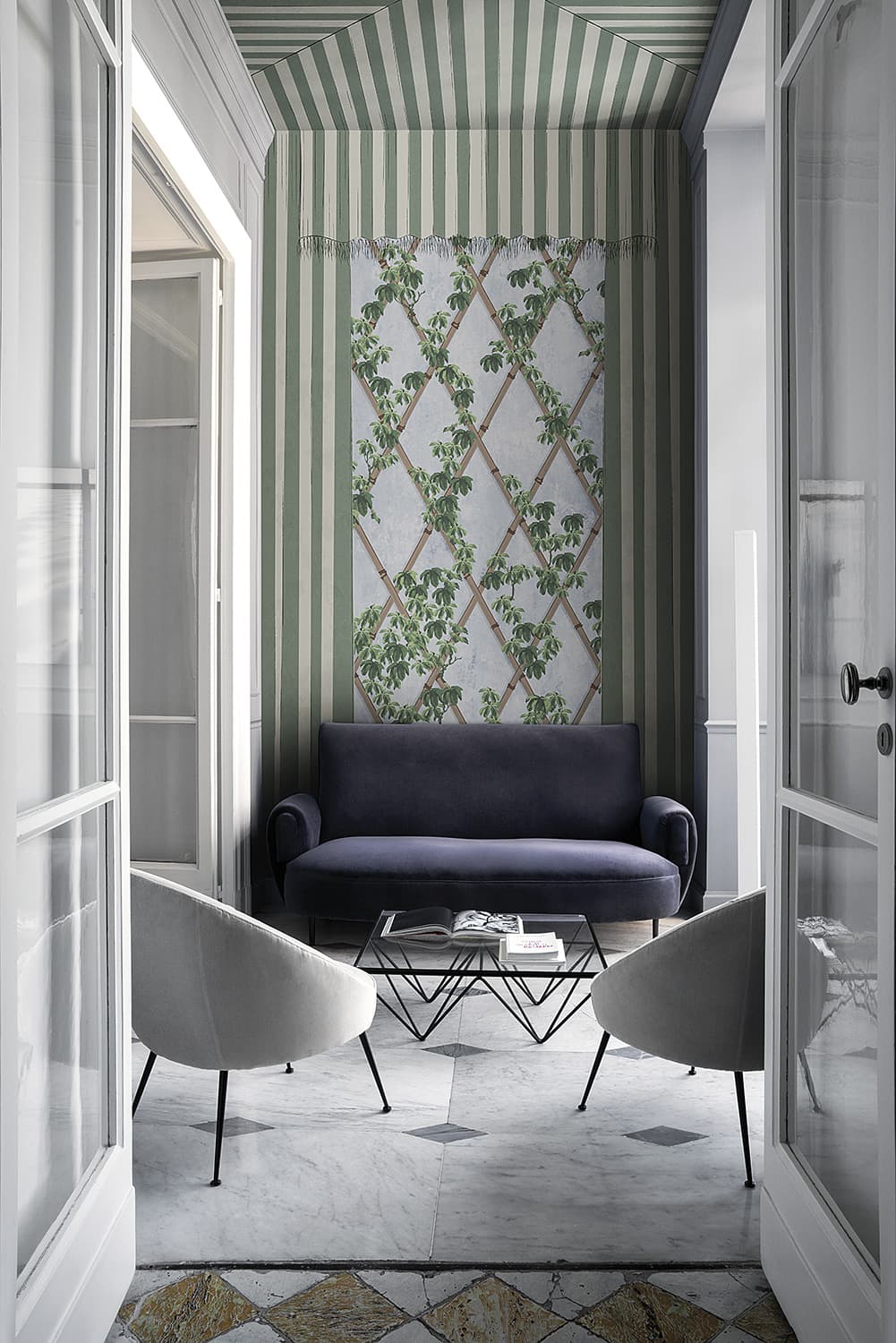 Serra by LondonArt, in a room