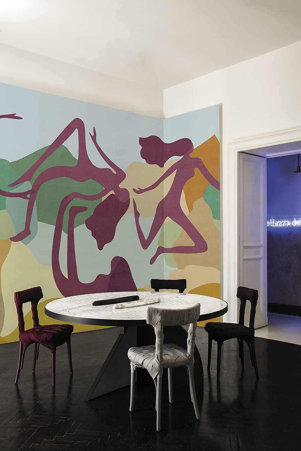 Les Bacchantes by LondonArt, in a room