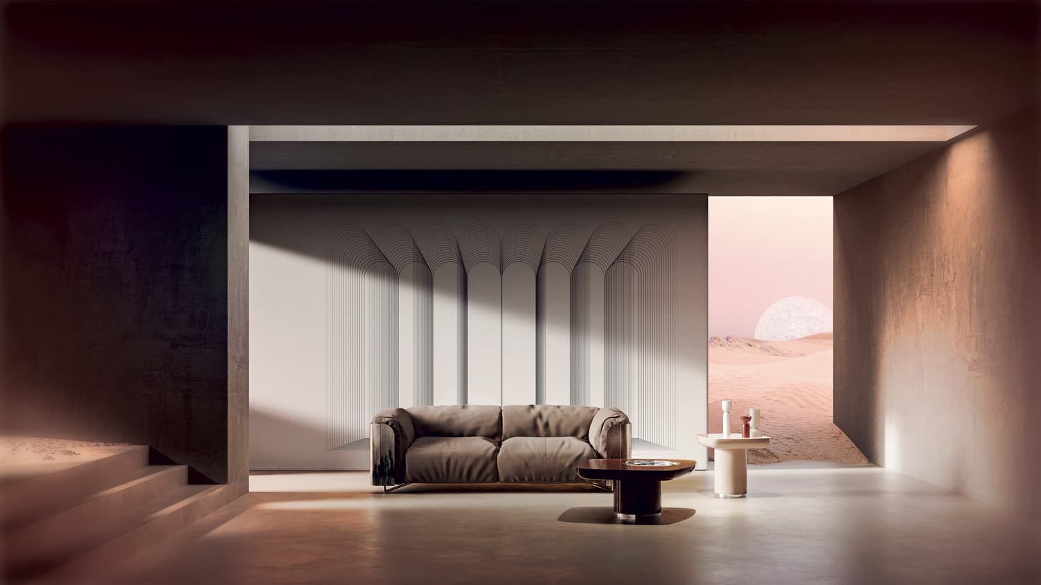 City kids by Gio Pagani, in a room
