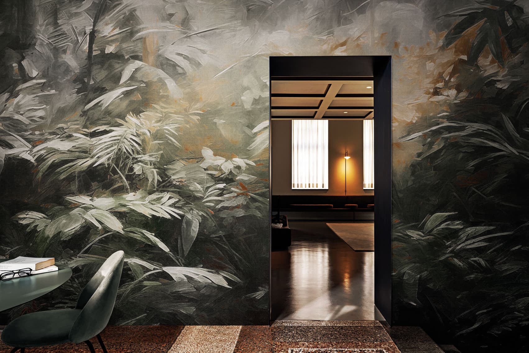Amazonia wallpaper, room scene 2