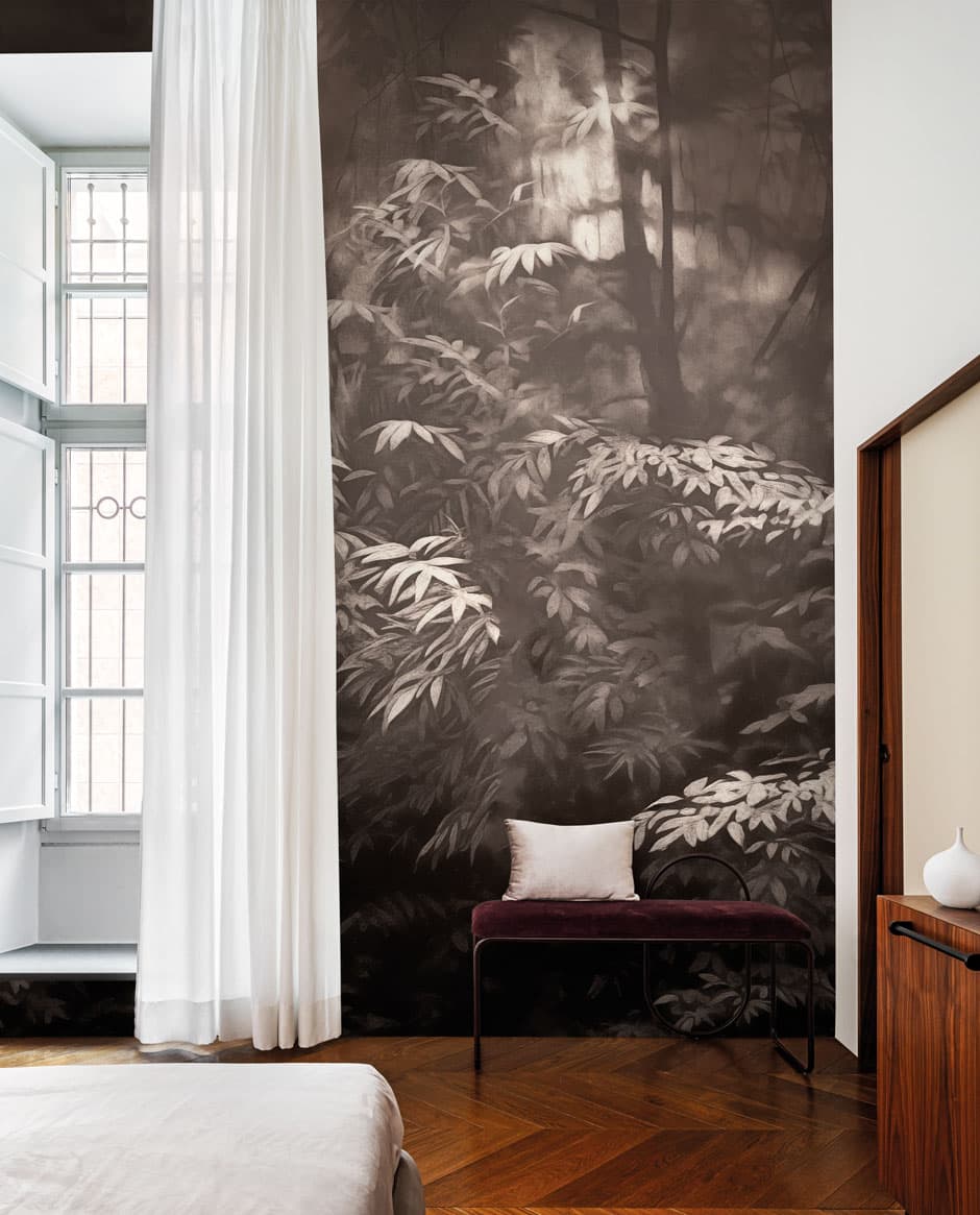 Into the Woods by Nicola Bottegal, in a room