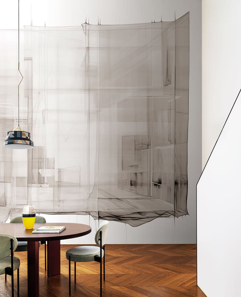 Spaces by Nicola Bottegal, in a room