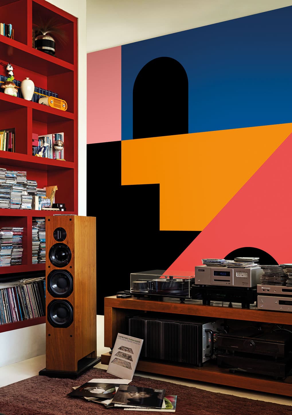 Gradino by Marco Oggian, in a room