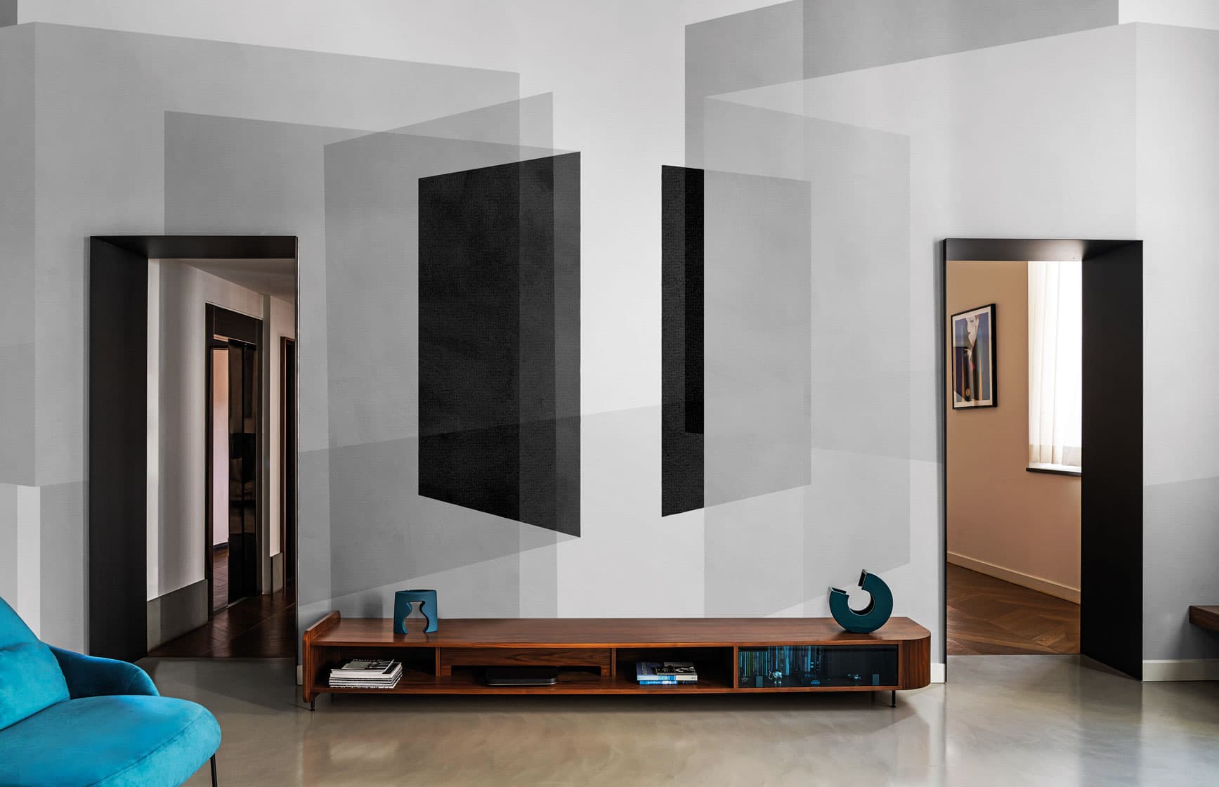 Portale by Studio MILO, in a room