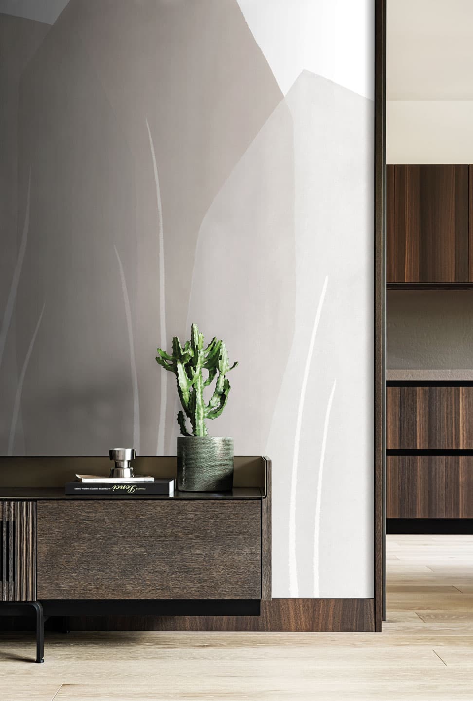 Seasons by Fabio Fantolino, in a room