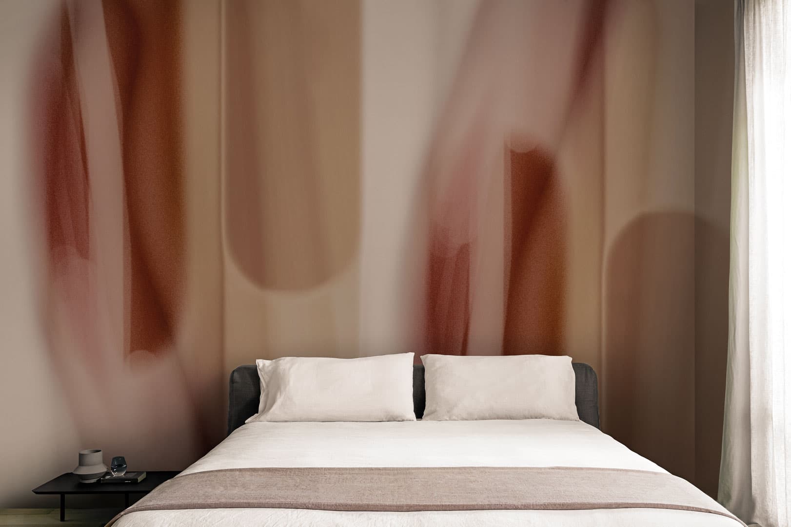 Palette in a room