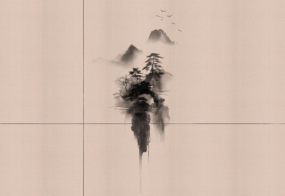 Sumie #1 — Room Scene 3